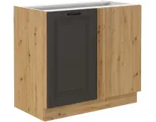 SOFI 105 ND-1F BB szafka kuchenna stojąca grafit / artisan